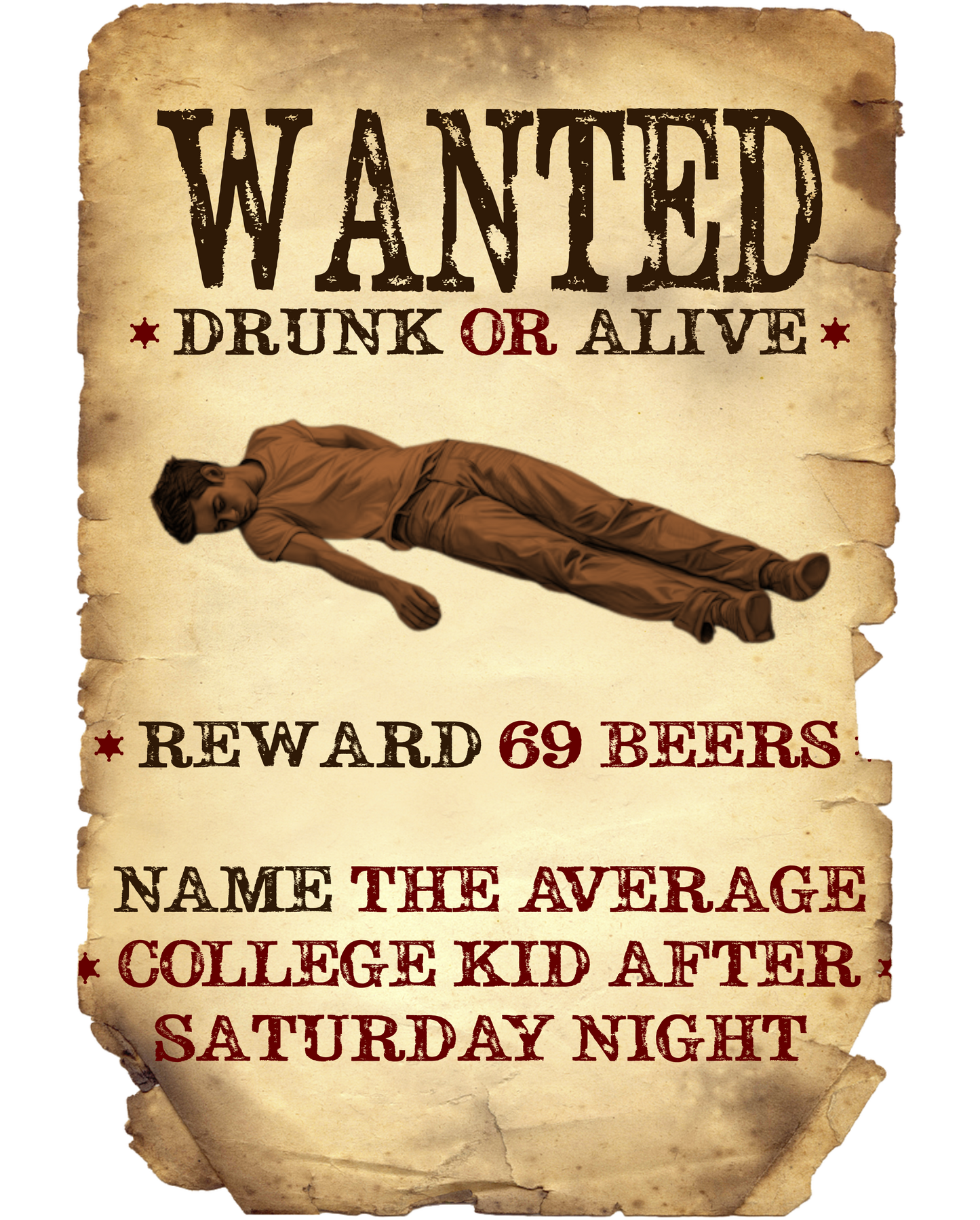 "Wanted" Tee