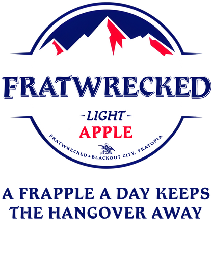 "Fratwrecked Apple" Tee